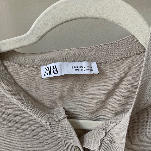 Zara Cropped Cardigan - Picture 2 of 5